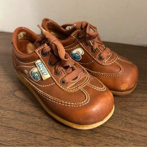 Vintage Toddler Shoes Size 7 Unisex Smurfs Collectible TV 80’s
